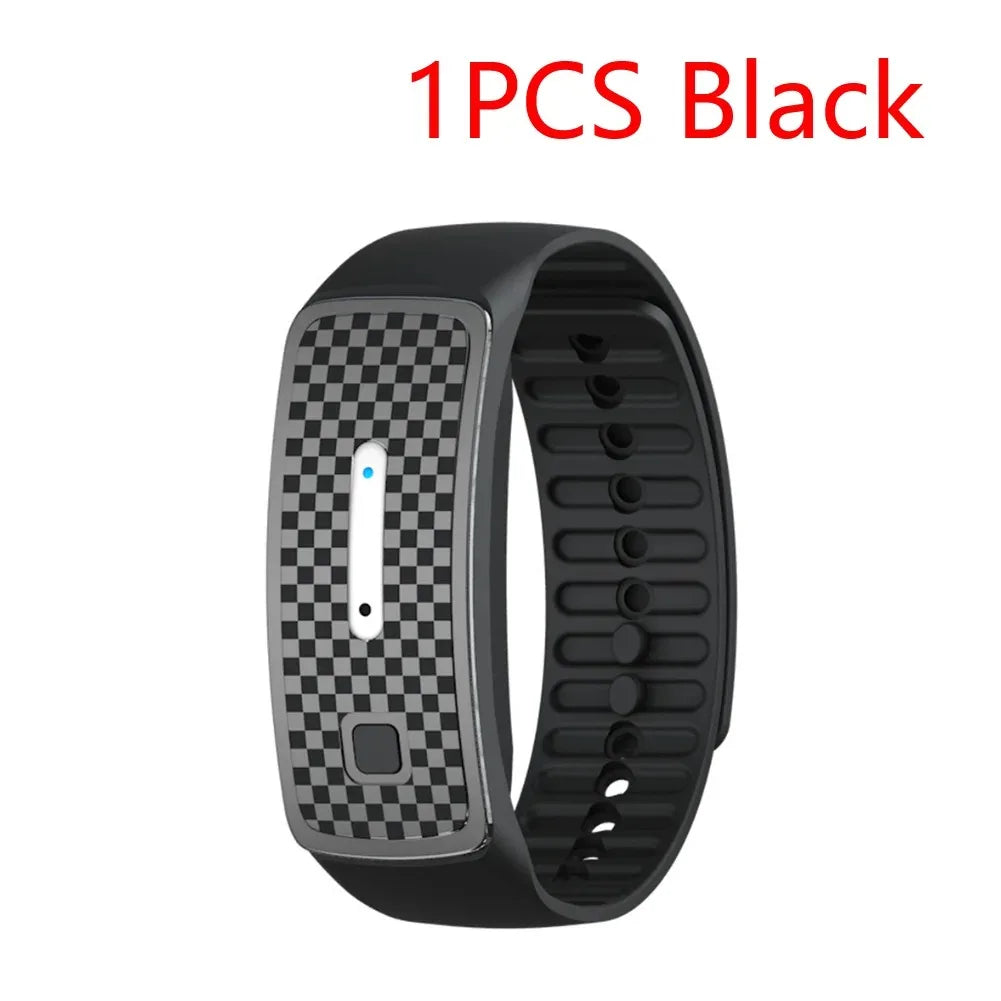 Ultrasonic Mosquito Bracelet Mosquito Insect Wristband Electronic Repeller Home Outdoor Mosquito Repellent Watch