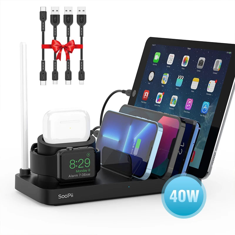 6-Port Family Charging Hub