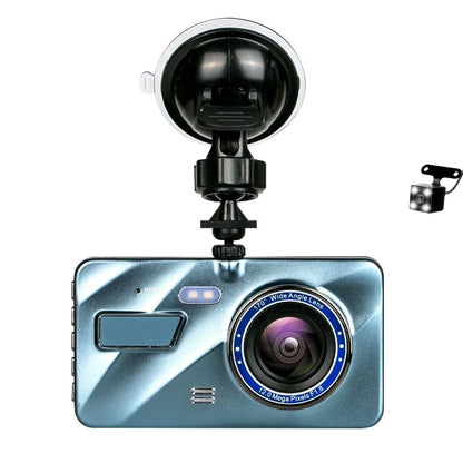 Single/Dual Lens Dash Cam, 170° Wide Angle Minimizes Blind Spots with Touchscreen Fast Playback