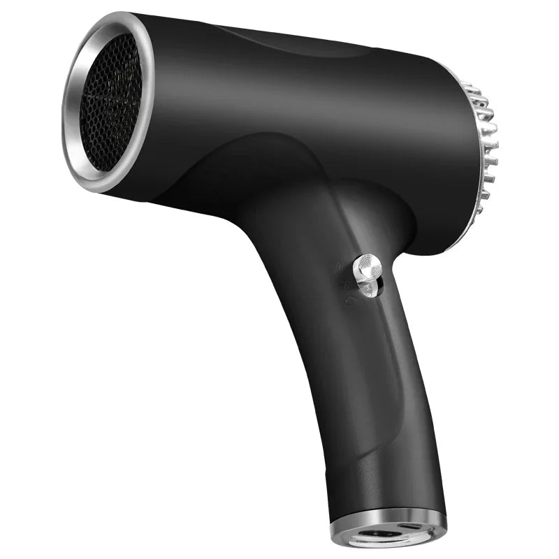 Wireless Portable Hair Dryer Professional Blow Dryer With Overheat Protection Mini Hair Dryer High Power Negative Ion Hair Dryer