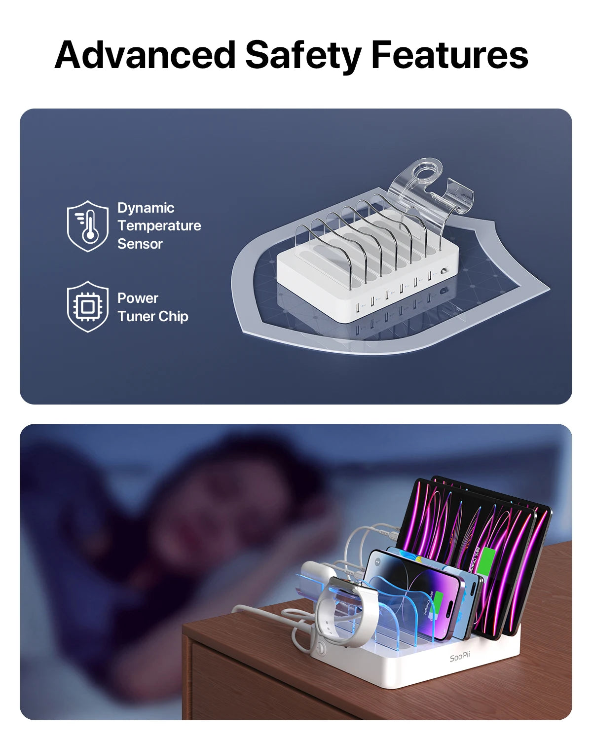 6-Port Family Charging Hub