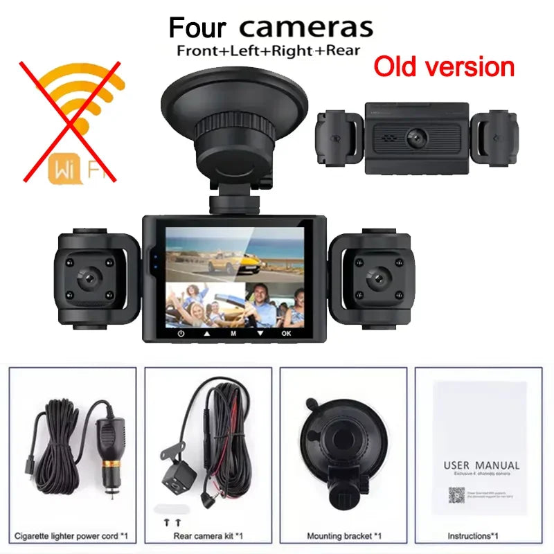 360° NightDrive Dash Cam