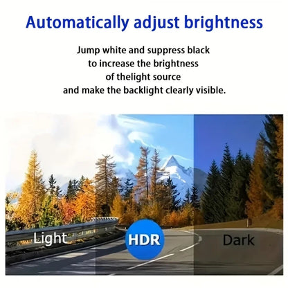 Single/Dual Lens Dash Cam, 170° Wide Angle Minimizes Blind Spots with Touchscreen Fast Playback