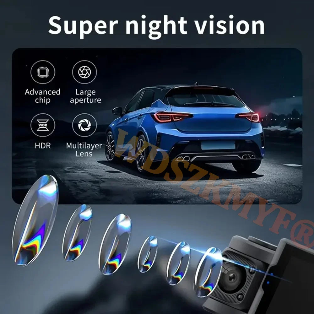 360° NightDrive Dash Cam