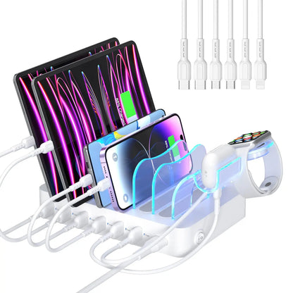 6-Port Family Charging Hub
