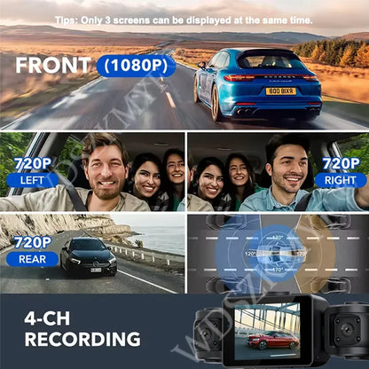 360° NightDrive Dash Cam