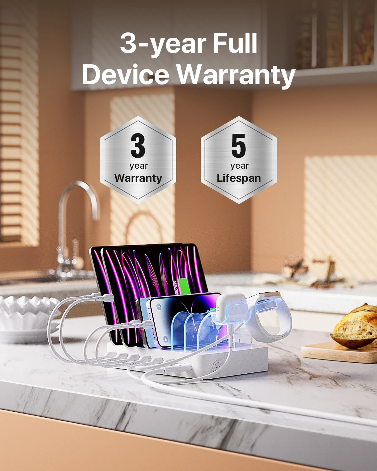 6-Port Family Charging Hub