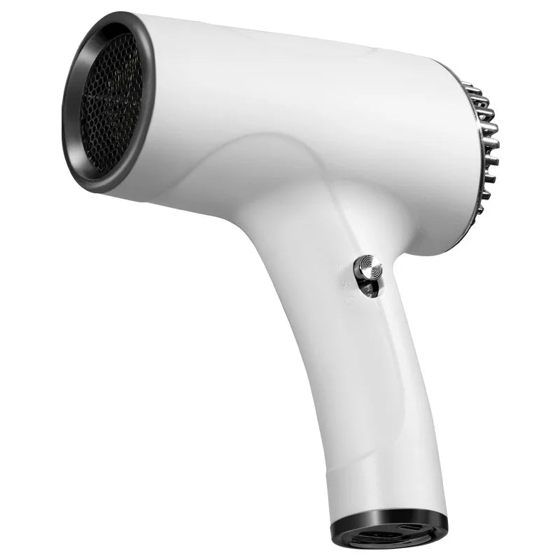 Wireless Portable Hair Dryer Professional Blow Dryer With Overheat Protection Mini Hair Dryer High Power Negative Ion Hair Dryer
