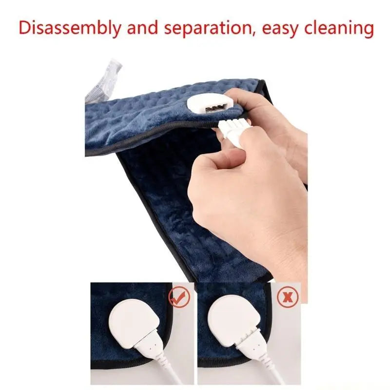 QX2E Electric Blanket Auto Shut Off Heating Pad Electric Heating Shawl Heating Wrap